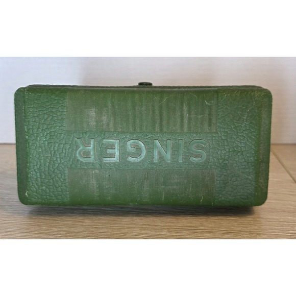 Vintage Singer Model W 654321 N Sewing Accessory w/ Green Case Beautiful - Picture 13 of 13